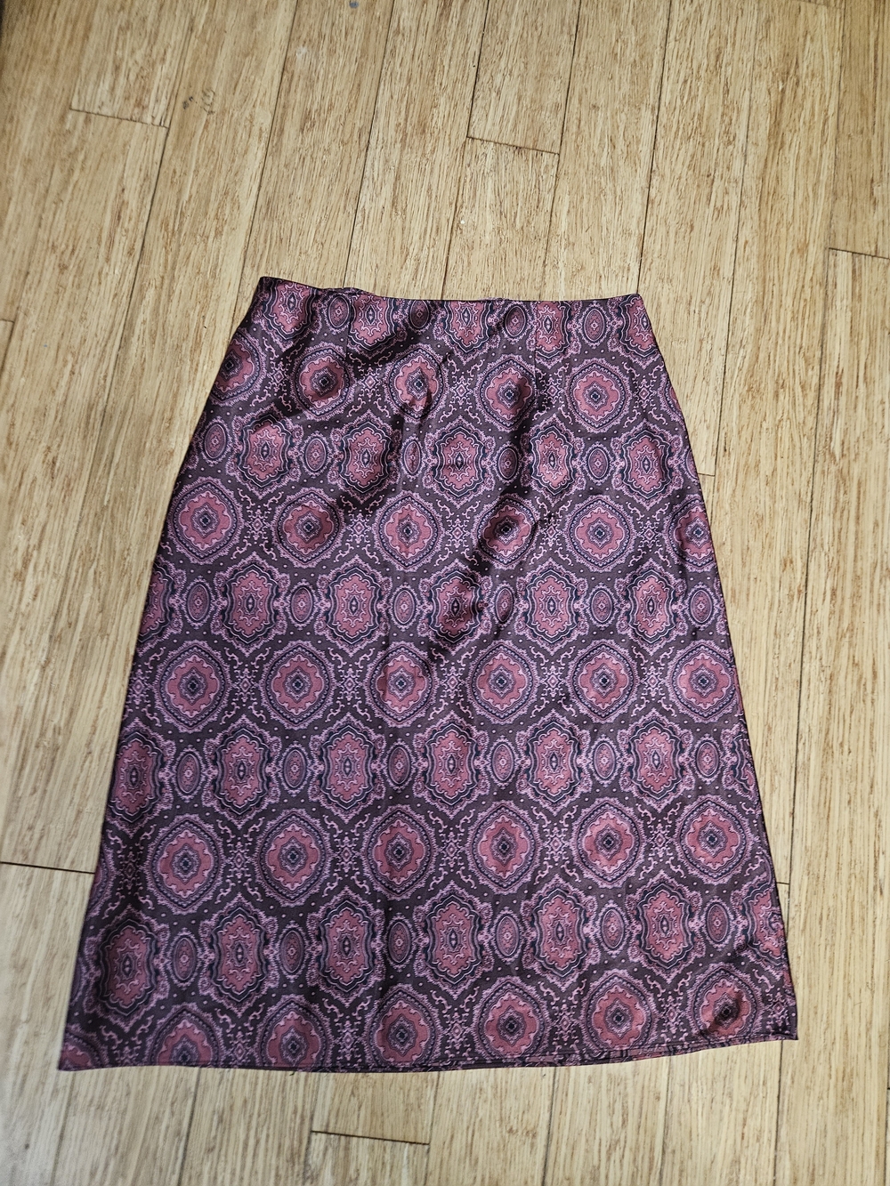 NY & Co Silk Skirt Size 8
